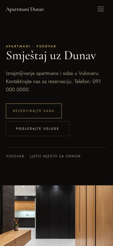 Apartmani Villa Ana — ista stranica na mobitelu